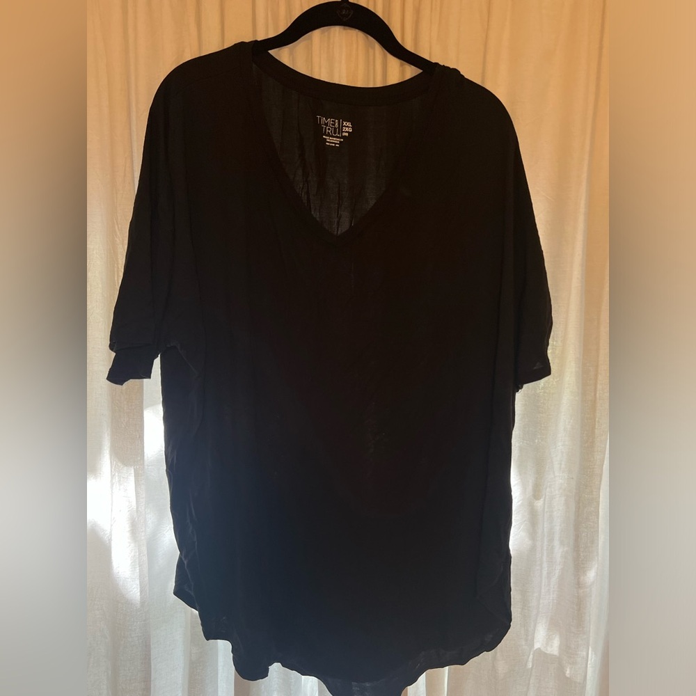 XXL Time & Tru (Walmart) oversized Vneck t-shirt
